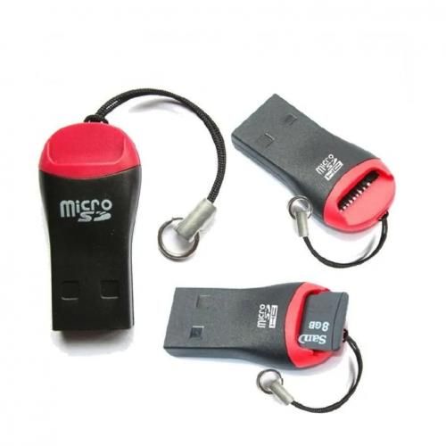 Generic Mini lecteur de carte mémoire Flash TF, USB 2.0, Micro SD