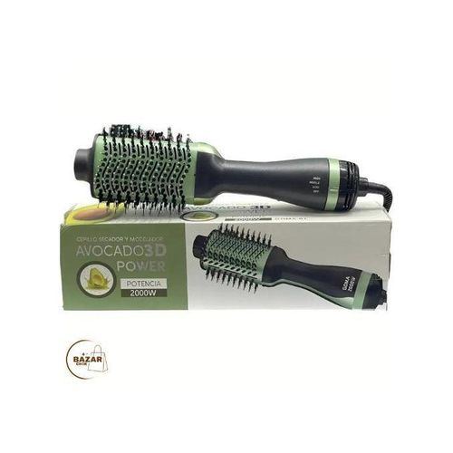 product_image_name-Generic-Brosse Sèche-Cheveux Avocado 3D Plus – Brosse Lissante et Volumisante 2000W Séchage Rapide & Coiffage Professionnel-1