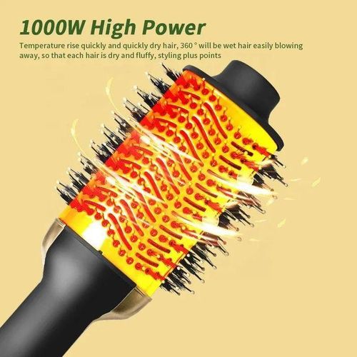 product_image_name-Generic-Brosse Sèche-Cheveux Avocado 3D Plus – Brosse Lissante et Volumisante 2000W Séchage Rapide & Coiffage Professionnel-6