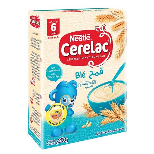 Nestle Baby Me Cerelac Ble 250 G A Prix Pas Cher Jumia Maroc