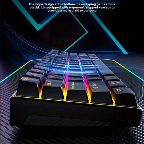 product_image_name-Generic-Mechanical keyboard 61 keys RGB light effect desktop laptop-3