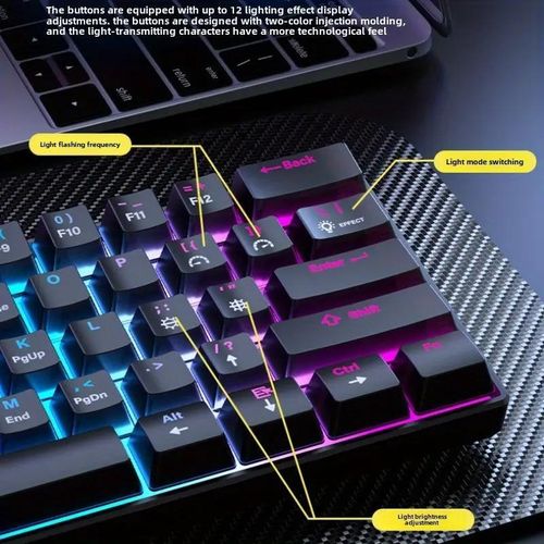 product_image_name-Generic-Mechanical keyboard 61 keys RGB light effect desktop laptop-4