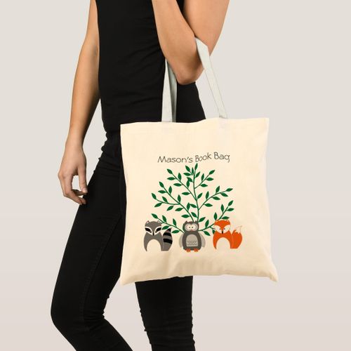 product_image_name-Generic-Tote bag wooded animals have personalized the Unique, haute qualité-1