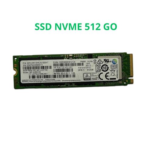 DISQUE DUR 512 Go SSD M.2 NVME (Remis à Neuf )