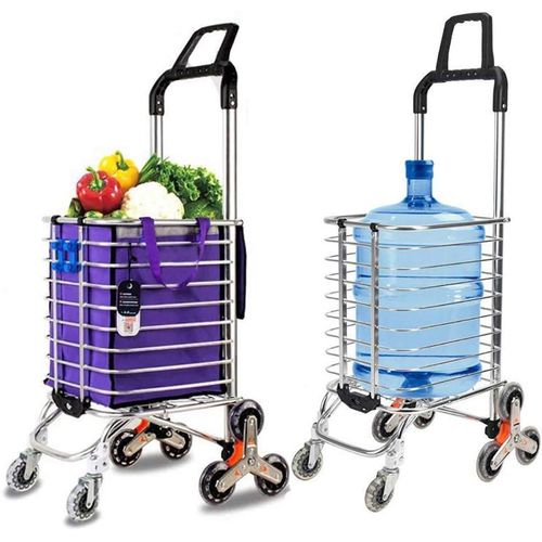 product_image_name-Generic-  Poussette de Marché Votre Panier d'épicerie Votre Panier Portable Se Plie Accueil Remorquage de Marchandise Remorquage Chariots de Courses -1