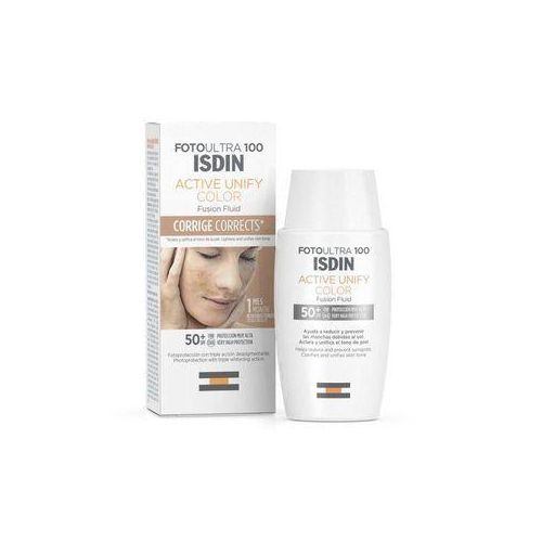 product_image_name-Generic-Ecran solaire FotoUltra 100 ISDIN Active Unify Color Fusion Fluid SPF 50+-7