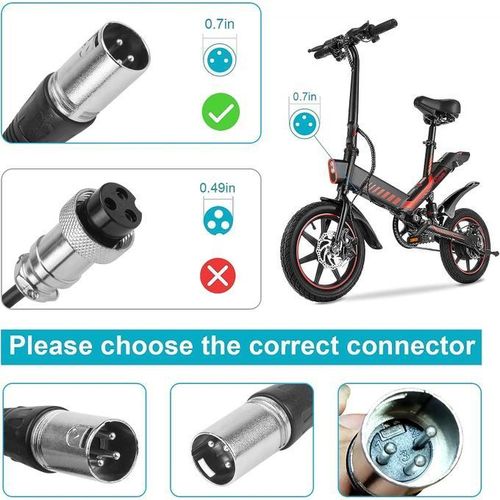 Generic Chargeur XLR pour hoverboard scooter velo electrique chariot golf fauteuil roulant 42V 2A a prix pas cher Jumia Maroc