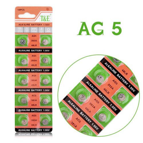 product_image_name-Generic-Pile AG5 / 393A / 48LR 1.55V Alkaline , Batterie AG5 / 393A / 48LR (10 pieces)-1