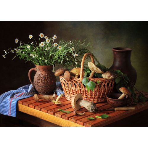 product_image_name-Generic-Mushrooms basket  Poster Chambre Haute Qualité-1