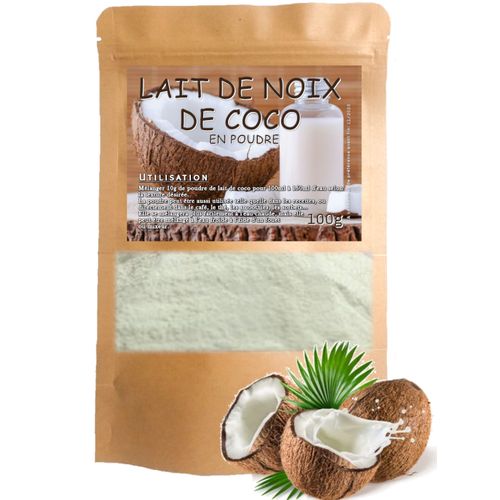 Generic 100g Lait de noix de coco en poudre sans lactose, sans