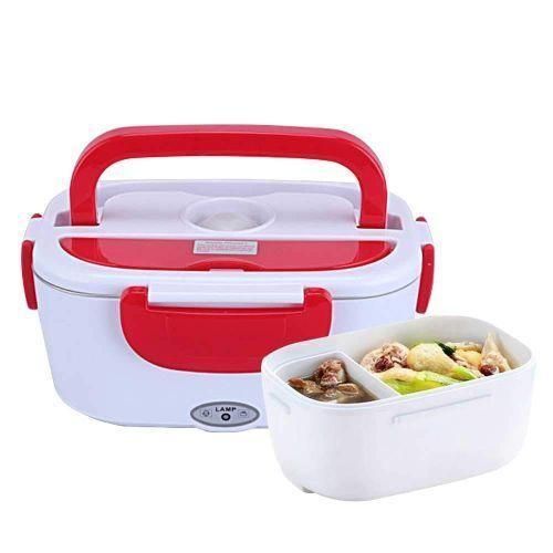 product_image_name-Generic-Lunch Box Électrique Portable, Boîte Chauffante de Repas en Acier Plastique-1