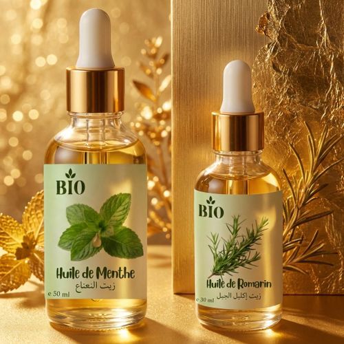product_image_name-Bio-Pack x2 Huile de menthe 50 ml et Huile de romarin 30 ml huile végétale-1