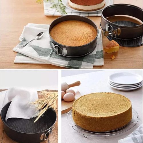 product_image_name-Generic-Lot de 3 moules à gâteau ronds à charnière réglable, idéals pour pâtisserie-2