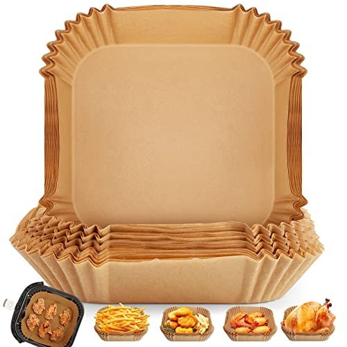 Generic 200 Pieces Papier Cuisson Pour Air Fryer Prédécoupé en Forme Rond  16Cm à prix pas cher