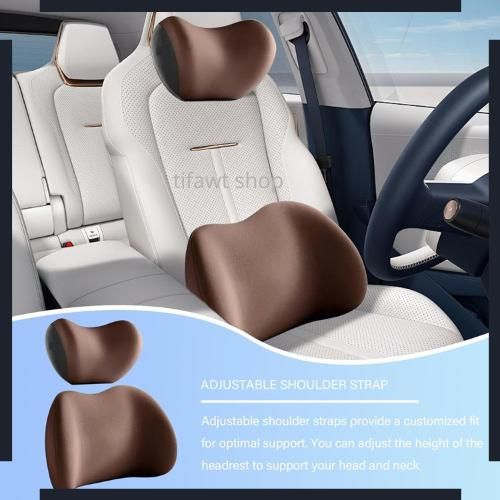 product_image_name-Generic-Coussin Ergonomique pour Siège Auto – Support Lombaire et Cervical-1