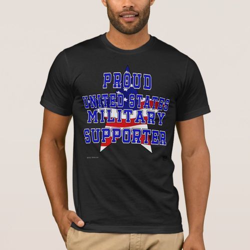 Generic T shirt Fier Militaire Militaire Militaire Hommes Base Tee