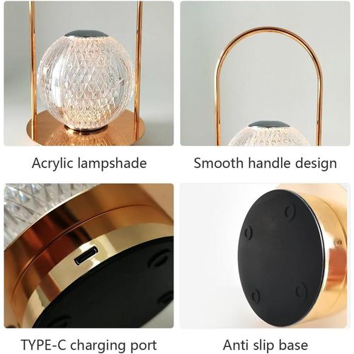 product_image_name-Generic-lampe boule de cristal, lampe de chevet boule, lampe en cristal, lampe de table led en cristal, lampe de table en cristal et diamant, lampe en cristal magique touche contrôle.-3