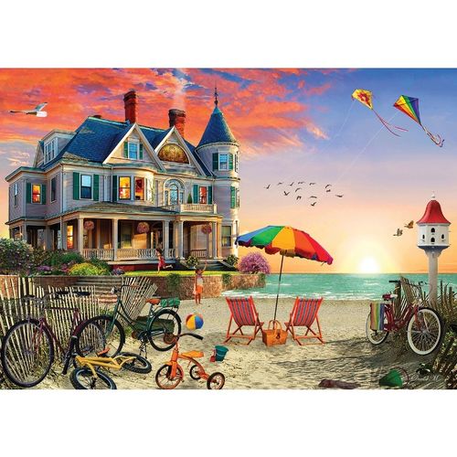 Ks Games Puzzle de maison d'été 1500 pcs,meilleure qualité,grande