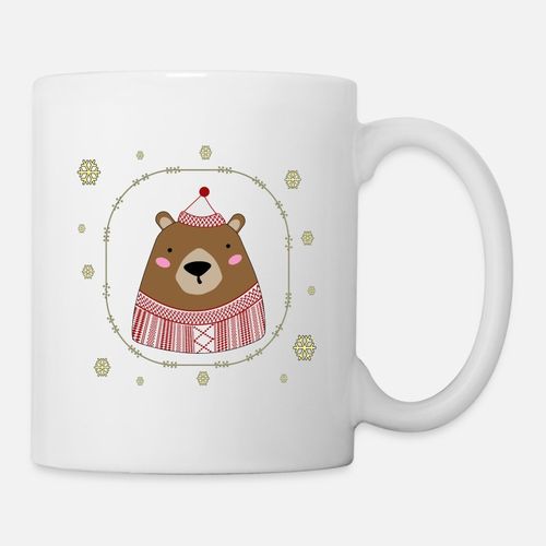 product_image_name-Generic-Bear Sleepwear Mug, Haut Qualité , كأس ,كوب مخصص ,هدية عيد ميلاد-1
