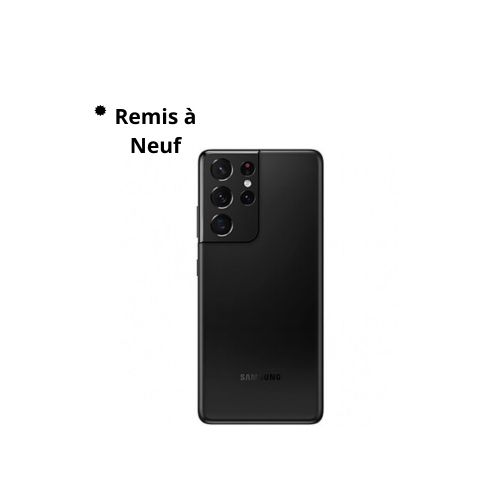 Galaxy S21 Ultra 5G 6.8-inch (128Go, 12Go) Noir - Remis à Neuf