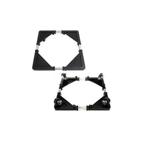 product_image_name-Generic-حامل متحرك قابل للتعديل من البلاستيك والفولاذ المقاوم للصدأ للغسالة والثلاجة-5