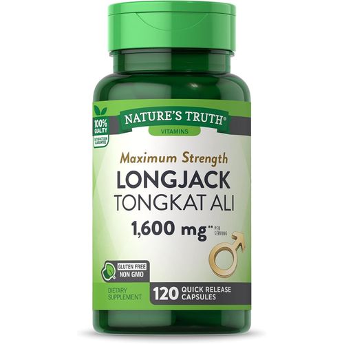 product_image_name-NATURE'S TRUTH-Nature's Truth, Longjack Töngkat Ali, 1600 mg, 120 Quick Release Capsules-2