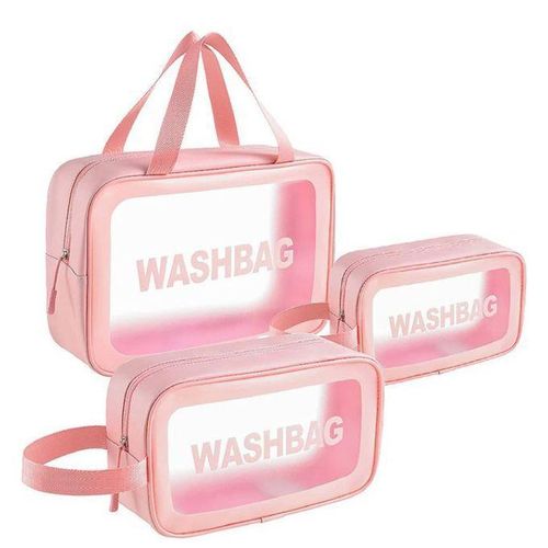 product_image_name-Generic-مجموعة من 3 حقائب غسيل شفافة مقاومة للماء، مكياج، سفر-1