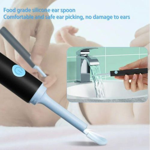 product_image_name-Generic-Non retournableBâton de nettoyage d'oreille visuel sans fil intelligents, Kanoscope de charge USB, Earpick HD, Mini caméra-5