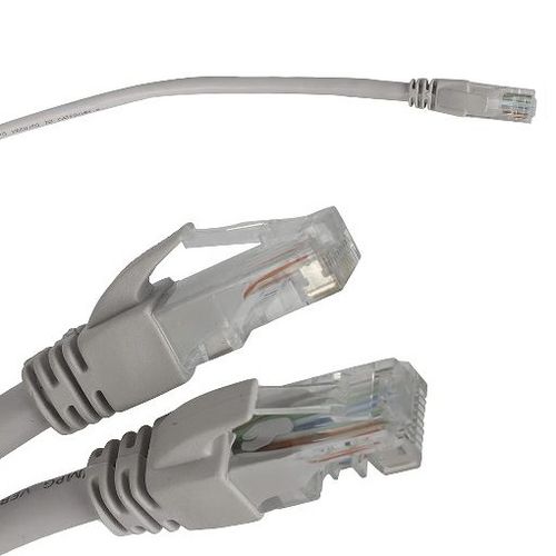Câble Ethernet RJ45 mâle/mâle gris 10 m