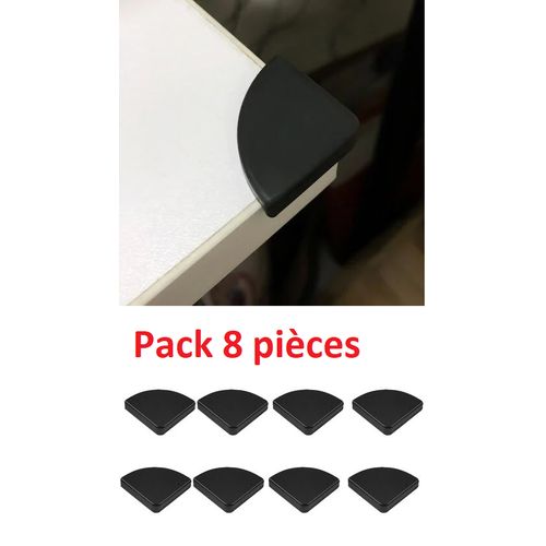 Generic Pack 8 pièces Protecteur de coin Table Protection angle pour  sécurité d'enfants à prix pas cher