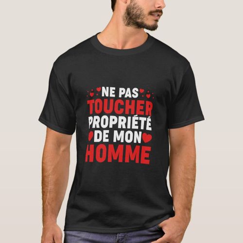 Generic Couple Propriété Cadeau Copain T-Shirt à prix pas cher