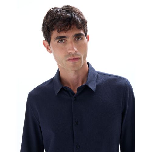 product_image_name-Celio-Chemise regular 100% coton - MARINE --5