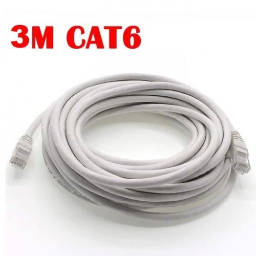 Generic Cable reseau ethernet RJ45 3M Cat.6 Gris, qualité Pro