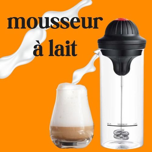 Generic Mousseur à Lait Automatique avec Bouton ,Mélange de Lait