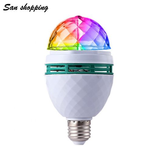 Ampoule LED DISCO coloris multicolore 8 x 13 cm