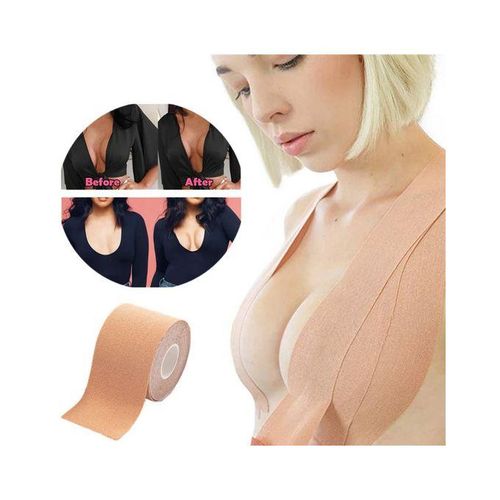 product_image_name-Generic-حمالة صدر على شكل شريط ذاتية اللصق بدون حمالات، غير مرئية، وعملية للغاية قابلة لإعادة الاستخدام، حزام رفع الثدي قابل للتنفس-1