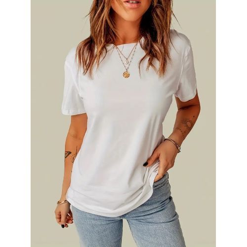 T shirt basique femme pas cher hot sale