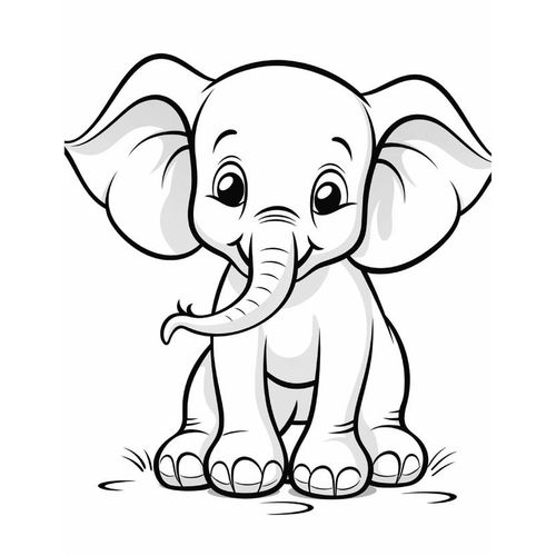 product_image_name-Generic-Adorable Baby Animals Coloring book avec spiral livre de coloriage pour enfants-8