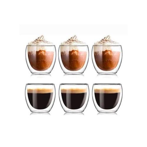 product_image_name-Generic-6 Verres à Espresso Double Paroi –6 Tasses en Verre Transparent Résistant à la Chaleur-2