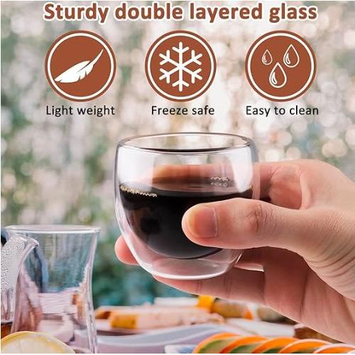 product_image_name-Generic-6 Verres à Espresso Double Paroi –6 Tasses en Verre Transparent Résistant à la Chaleur-5