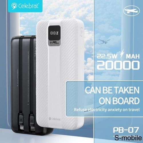 product_image_name-Generic-باوربانك شحن سريع مع كابل متعدد، مثالي لشحن عدة أجهزة في آن واحد-2