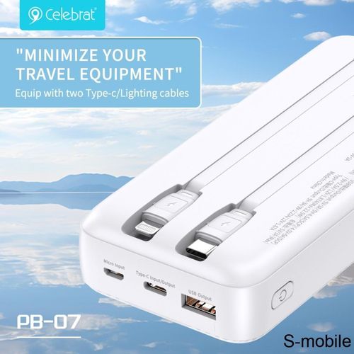 product_image_name-Generic-باوربانك شحن سريع مع كابل متعدد، مثالي لشحن عدة أجهزة في آن واحد-3