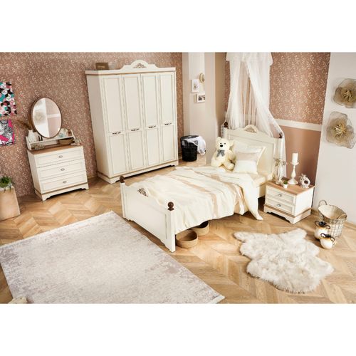 product_image_name-Kitea-LIT AYLA 90x200cm AVEC PLANCHE SOMMIER - BLANC-5