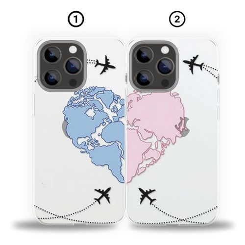 Generic Pack Long Distance - Coque DUO - Compatible avec 13 Pro Max