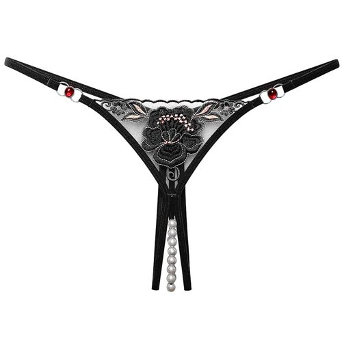 Generic String sexy en dentelle brodee florale ouvert entre jambe sous vetement femme a prix pas cher Jumia Maroc