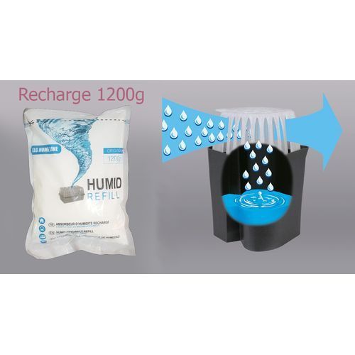 Generic Recharge 1200g Déshumidificateur à granulés Anti-humidité Absorbeur  à prix pas cher