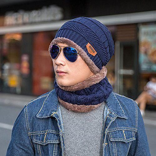 product_image_name-Generic-Bonnet et cache cou pour hommes et femmes, Hiver-3