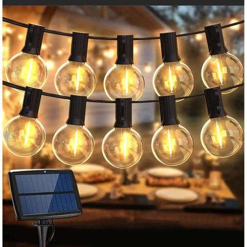 Generic Guirlande Lumineuse Extérieur Solaire, Guirlande Solaire avec 20  Ampoules à prix pas cher