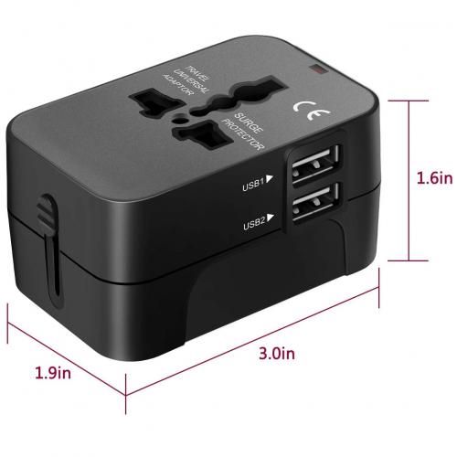 Generic Adaptateur Prise Universel Electrique USA/UK/EU/AU à prix pas cher