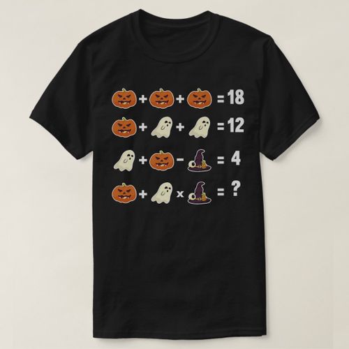 product_image_name-Generic-Math Equation Lazy Halloween Costume Funny Teacher T-Shirt-2